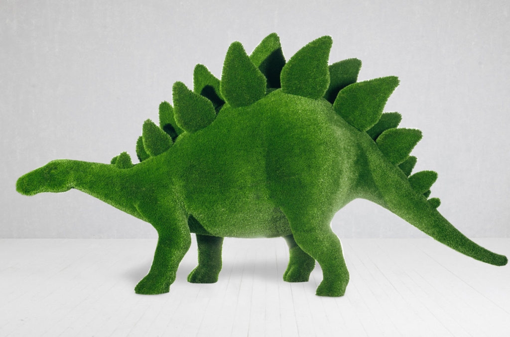 Ландшафтная фигура "Стегозавр"