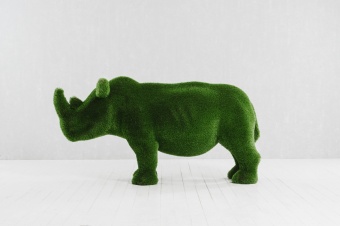Топиарная фигура "Носорог малый"