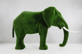 Ландшафтная фигура топиари "Слон большой"